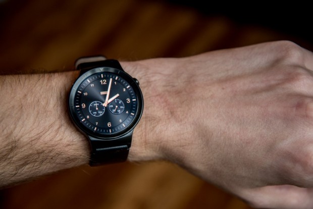 Avec son design élégant, la montre de Huawei ne passe pas inaperçue - crédit photo : E.F.