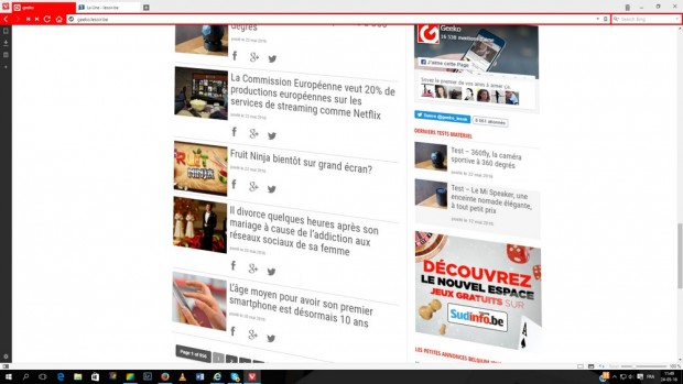 Surfer en 3D, c'est possible avec Vivaldi. 