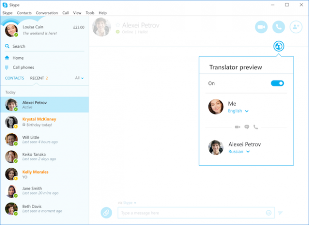 skype russe