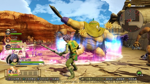 dragon quest heroes 2 d