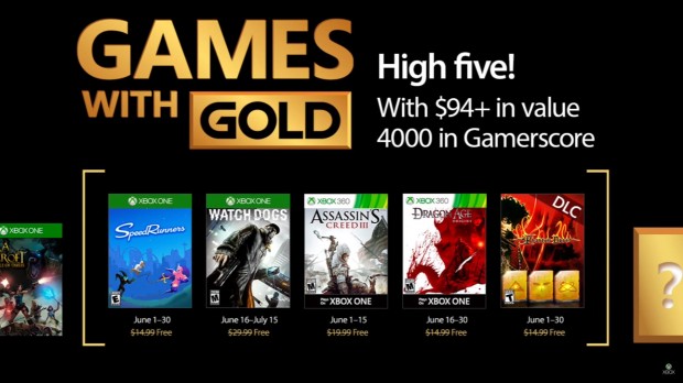games with gold june 2017