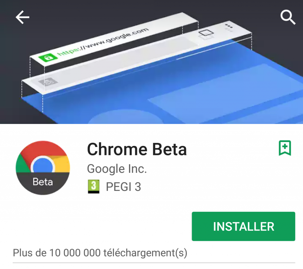 Chrome Beta