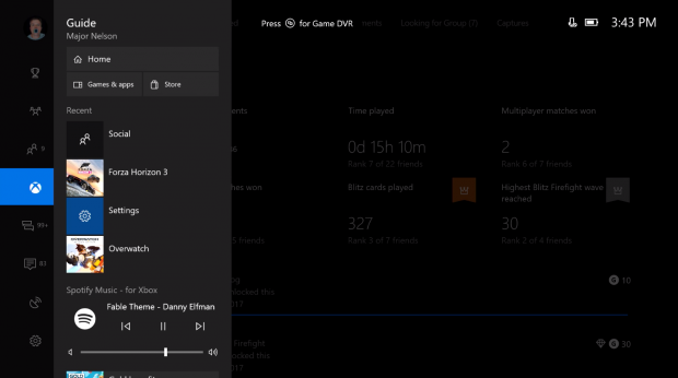 Spotify on Xbox One