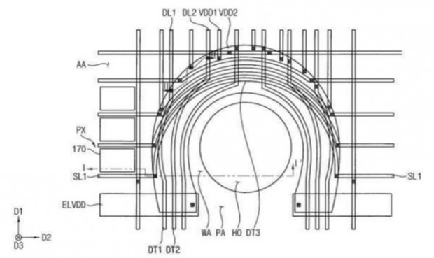 brevet Samsung empreinte