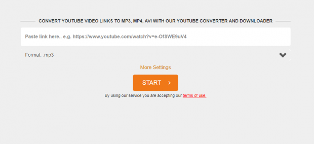 Crédit : capture d'écran site Internet https://www.onlinevideoconverter.com/video-converter