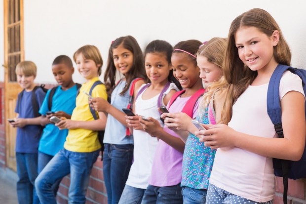 téléphone portable école