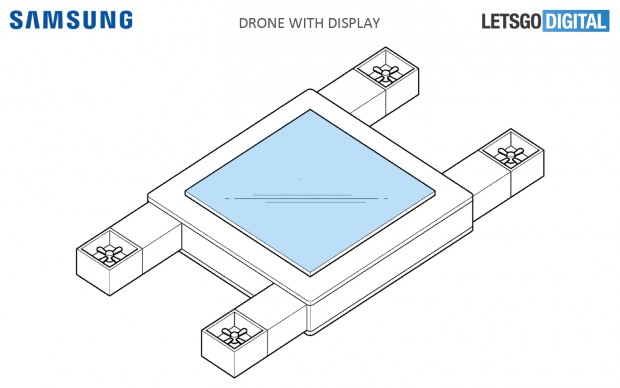 Samsung écran volant