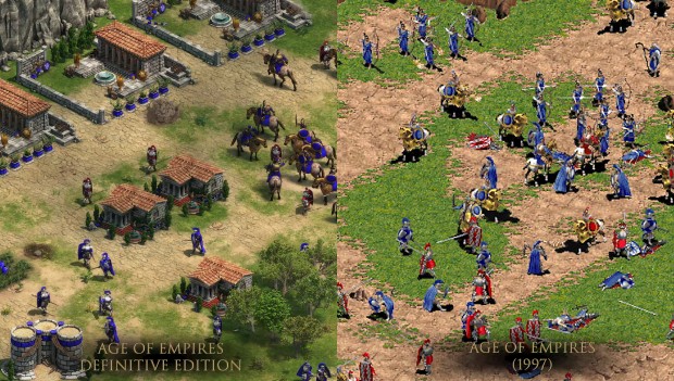 age of empires comparatif