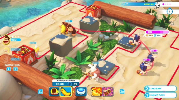 Mario + The Lapins Crétins Kingdom Battle Donkey Kong Adventure