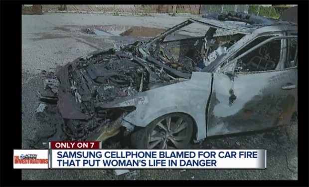 Samsung-car-fire