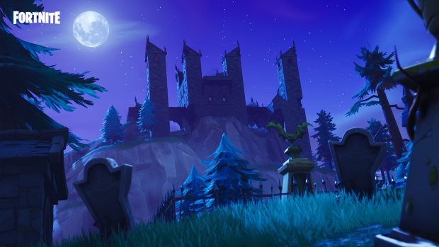 Chateau hanté Fortnite battle Royale
