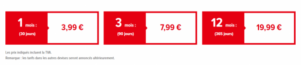 Tarif Nintendo Switch Online