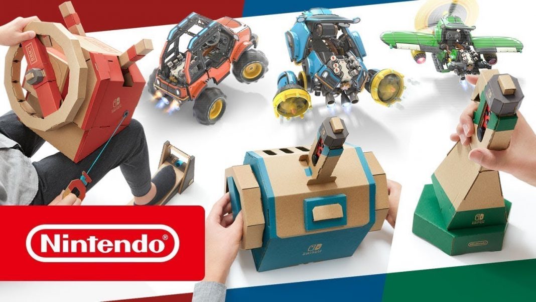 Test Nintendo Labo ToyCon 03 place aux véhicules Geeko
