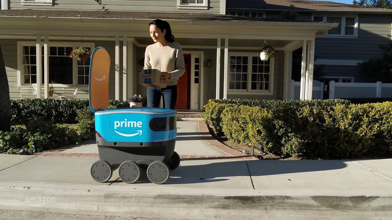 Amazon A Cree Son Propre Robot De Livraison Geeko
