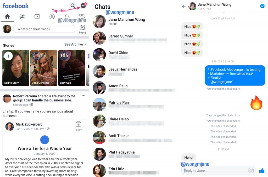 Messenger Facebook