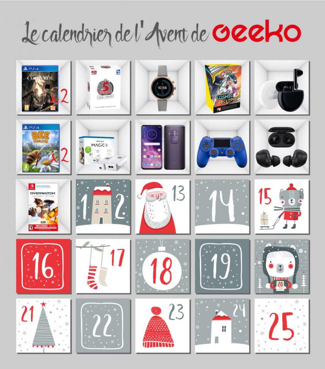 Calendrier de l’Avent : le jeu Overwatch à gagner sur Switch - Geeko Calendrier de l’Avent : le jeu Overwatch à gagner sur Switch - Geeko
