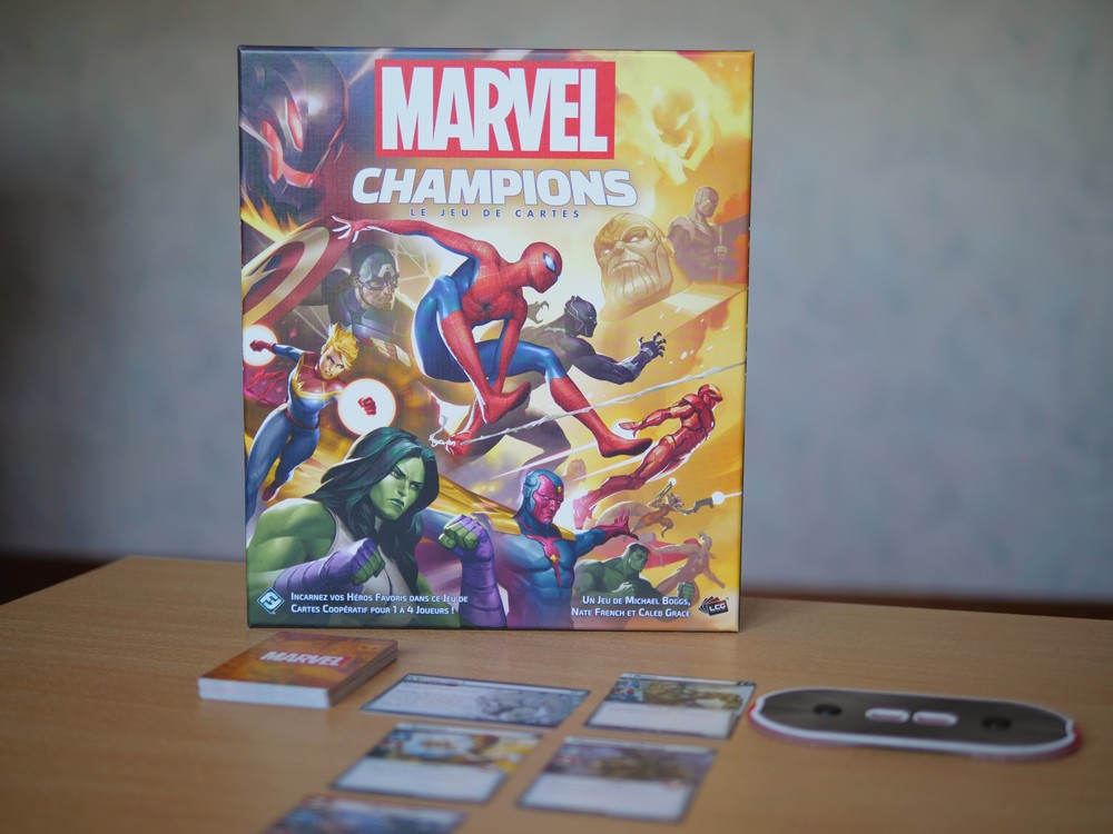 Marvel Champions un jeu de cartes coopératif dans l