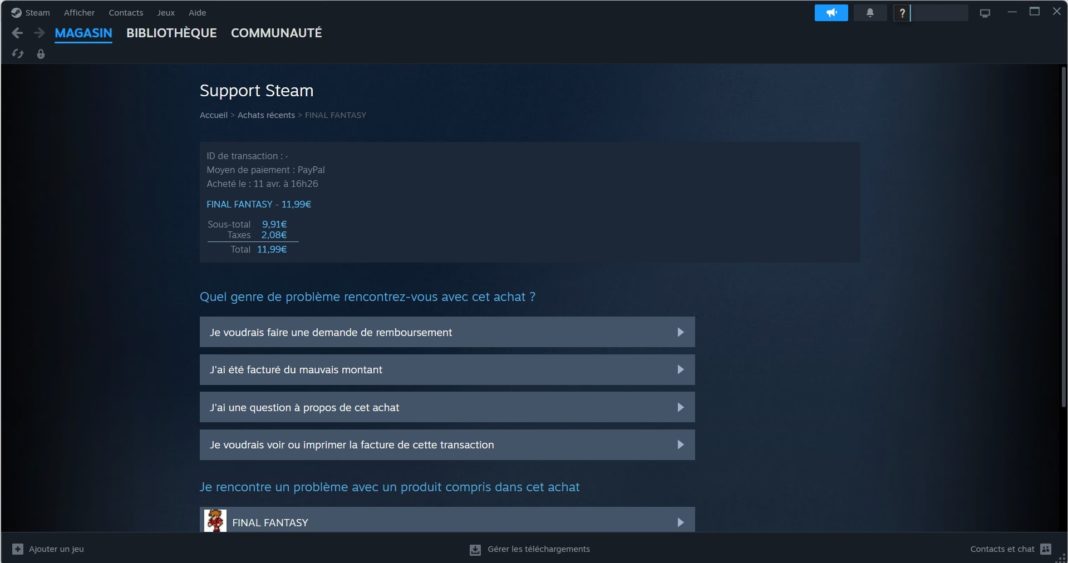 Comment (et quand) peuton se faire rembourser un jeu sur Steam Geeko
